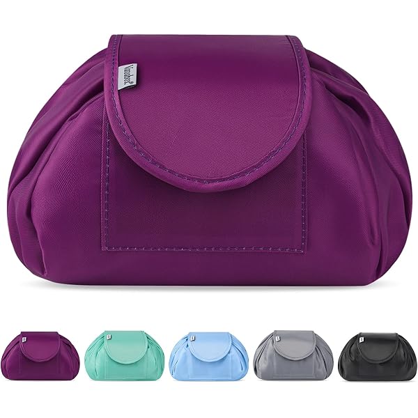 BETOY Kosmetikbeutel Mit Kordelzug | Große Schminktasche Für Damen | Wasserdicht & Faltbar | Ideal Für Reisen, Urlaub & Tagesausflüge