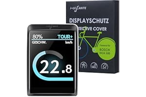 i-LEFANTE Protector de pantalla para Bosch Kiox 500, protector de pantalla para bicicleta eléctrica, transparente e impermeable, protección contra golpes y arañazos