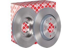 febi bilstein 17822 disco freno (anteriore) - set di 2 dischi | CITROËN, PEUGEOT