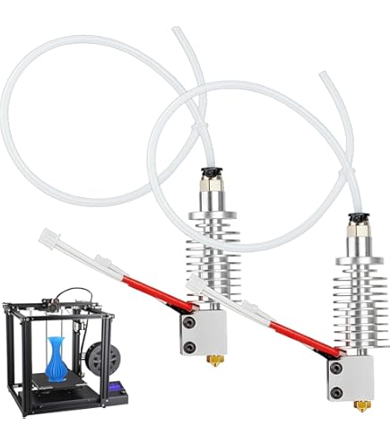 Kit Hotend Per Stampante 3D Kobra 3 - Doppio Set Testina Stampa Con Riscaldatore - Foto 2