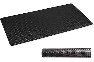 CCLIFE ZERRO Tappetino Protettivo Pavimento Tappetino Fitness Tappetino Pavimento Tappetini da Palestra Tappetino Antiscivolo per Attrezzature Fitness