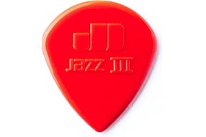 JIM DUNLOP Dunlop 47P3N Jazz III Picks 1,38 mm - Plektren Set