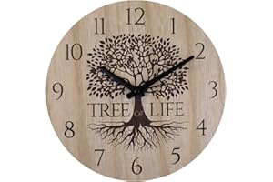 Geko Small Tree Of Life Clock, 30cm.