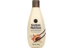 ‎ALLGROO Allgroo Sushi Mayoo Sauce — Koreanische Mayonnaise für Sushi und andere Gerichte - Cremig-würzig - Vorteilspackung ,520 ml (3er Pack)