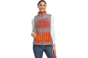 ORORO Women's Heated Vest With Battery Pack Lightweight Heated Gilet For Women