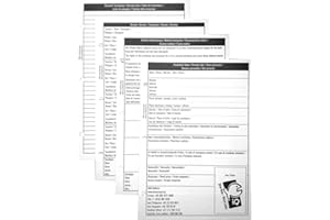 iQ-Company Logbook Refill L Mixed - Diario de Buceo, Color Blanco