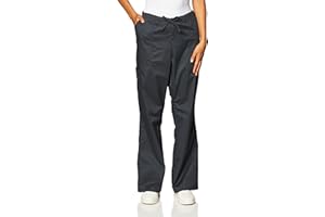 Cherokee Women's Workwear Core Stretch Drawstring Cargo Pantworkwear Scrubs Medical Pants