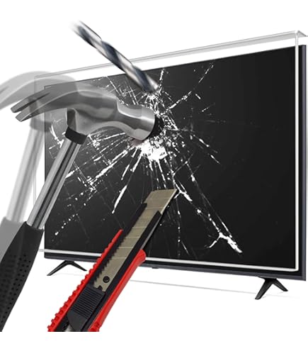 Custodia TV Kwmobile 24 Pollici - Copertura Antipolvere, Lino, Nero, Per Esterno E Interno - Foto 6