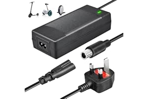 FTJKGH Electric Scooter Charger for Xiaomi Scooter Charger, 42v 2a Electric Scooter Charger, Universal Scooter Charger Power Supply Adapter for Xiaomi M365 Pro 2 Aovo Pro Ninebot Segway ES1 ES2 Etc,.