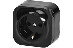 ADAKAT Gniazdo natynkowe I czarne