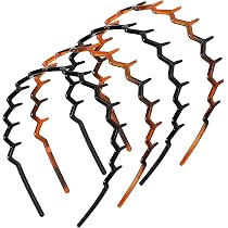 6 Stück Haifischzahn-Stirnbänder – Rutschfest, Kunststoff, Für Mädchen & Frauen