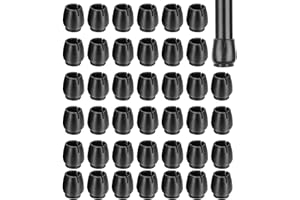 CYH Tappi per Sedie in Gommini, 40 Pezzi Copertura di Protezione per Gambe di Sedie, Piedini in Feltrini per Sedie per Piedi Rotondi per Mobili (12-17mm)