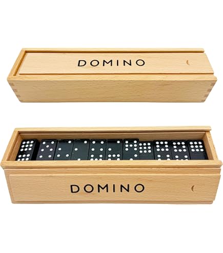Jeu De Domino Double 9 Philos - Dimensions 19,5x12 Cm - En Plastique - Neuf