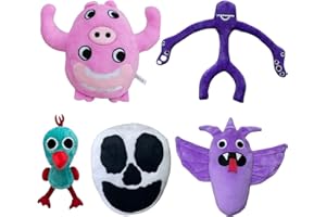Benolls Garten of Banban Plüsch,Garten of Banban Jumbo Josh Plushies,Plush Toy Garten of Banban,Garten von Banban Figuren für Sammler und Kinder gleichermaßen(5pcs)