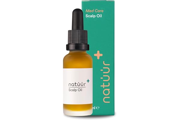 Natüür Scalp Oil - 30 ml - Sérum pour cuir chevelu sec et irrité, ingredients naturels et extrait de neem
