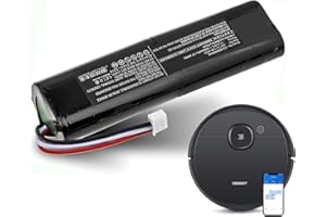 LOHUO Batteria di ricambio da 2600 mAh/37.44 Wh, batteria compatibile con Ecovacs Deebot Ozmo 900, Deebot Ozmo 901, Deebot Ozmo 905, Deebot Ozmo 920, Deebot Ozmo 930