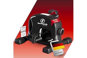 Fjoerdesports Arm- und Beintrainer, Mini-Heimtrainer, Bewegungstrainer, Training im Home-Office, mit Trainingsdisplay, Hometrainer, Verschiedene Widerstandsstufen, Seniorentrainer