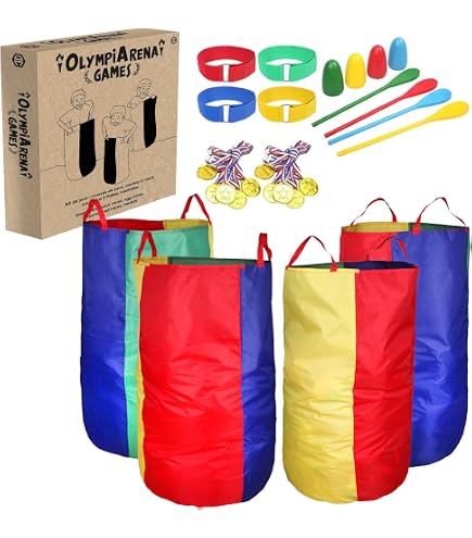 Small Foot Corde à Tirer – 10 Mètres – Jeu De Force En Plein Air – Avec Drapeau Rouge Et Piquets – Dès 3 Ans – Sac De Rangement Inclus