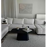 Kuppdesign Lilies Large Coffee Table Black