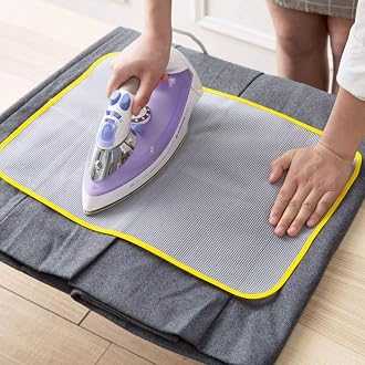 Lukzer Insulated Ironing Mat for Delicate Garments - Cl...