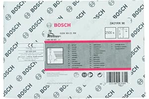 Bosch Accessories 2608200031 Clous à tête ronde 21° Lisse 90 mm