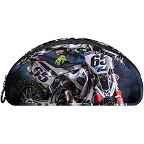 Sac à Dos Enfant Moto Motocross 29.4x20x40 Cm - Cartable École Garçon Fille