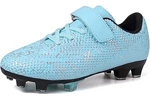 GRESKY Kids Football Boots Boys Girls Football Cleats Turf Trainers Athletics Sport Shoes
