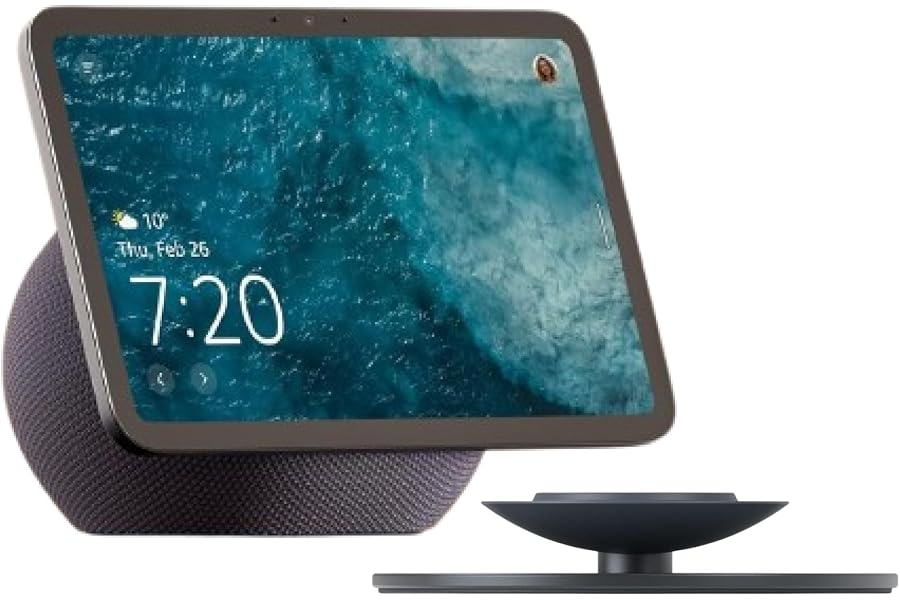Amazon Echo Show 8 (neueste Generation), brillantes 8,7-Zoll-Display + Verstellbarer Ständer von Ama