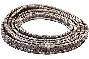 Kamindichtung selbstklebend 3m, ø 18x8mm Türdichtung Stegdichtung passend für Justus und Oranier Kaminofen Modelle