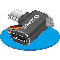 Adaptateur USB-C Coudé 90° (Lot De 2) - USB 4.0 40 Gbps, Charge 240 W, 8K60Hz - Aluminium