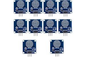 Hailege 10pcs TTP223B kapazitiver Touch-Schalter-Modul-Sensor digitaler Schalter, DC 2~5,5 V Raspberry Pi