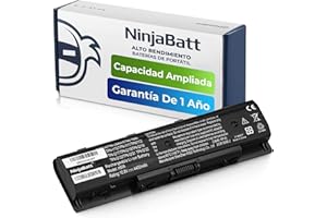 NinjaBatt Batería para HP PI06 710416-001 P106 HSTNN-LB4N 710417-001 HSTNN-UB4N HSTNN-LB40 TPN-L112 M6-N010DX M6-N113DX M7-J120DX M7-J020DX 17T-J100 - Alto Rendimiento [6 Celdas/4400mAh/10.8v]