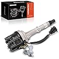 A-Premium Ignition Distributor with Cap and Rotor Compatible with Jeep Cherokee 1978-1983, CJ5 1978-1981, CJ7 1978-1981, Grand Wagoneer, J10, J20, Wagoneer & AMC AMX, Concord, Matador, Pacer, Spirit