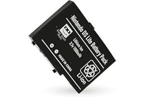 SUPER SMASH MEDIA SuperSmashMedia® - 1000mAh Replacement Battery Pack Kit for Nintendo DS Lite Console with Screwdriver Included