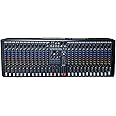 kh Professional Channel Audio Mixer, 23 Mono & 1 Stereo Channel, Mixing Console and Two Aux Paths w/USB Audio Interface, BT Function, 16 DSP Effects, 7-Band EQ, For Studio, Stage (24 Channel)