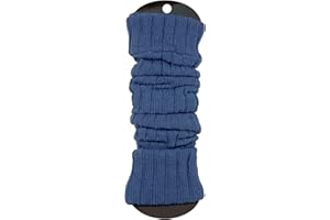 ATEENA Scaldamuscoli Lunghi in Maglia di Lana per Donne e Ragazze, Scaldamuscoli Alle Caviglie, Calzini Alti al Ginocchio Senza Piedi, Circonferenza Max dei Polpacci– 40cm Lunghezza- 60cm, Vari Colori