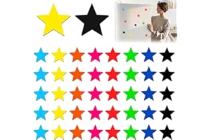 Rebanky Magnesy na lodówkę, gwiazdy, kolorowe magnesy na tablicę magnetyczną, gwiazdy, na lodówkę, tablicę nagradzającą, dla dzieci, planer tygodniowy