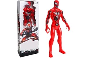 JUNMALLKO Figurine Carnage, Carnage Hasbro Titan Hero Serie, Carnage Figurine Action 30 CM Figurine Carnage Jouet de Collection pour Cadeau d'anniversaire pour Enfants (Carnage)