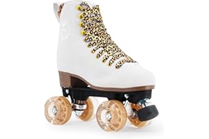 BTFL Patines de Patinaje para Danza Pro/Patines de Cuatro Ruedas para Mujeres, niñas y niños, Estilo Retro en Varios diseños y Colores con Freno