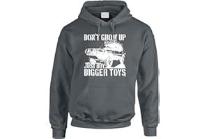 Bang Tidy Clothing Men's 4x4 Hoodie Buy Bigger Toys disco 4x4 off road Hoodies