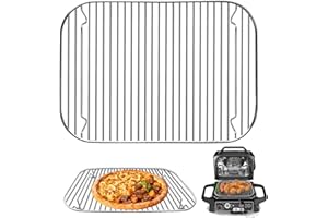 GWYXC Woodfire Grill Accessories, Stainless Steel Woodfire Outdoor Indoor Grill Stand for Ninja OG701 OG751 Woodfire 7 IN 1 Grill & Smoker and other Wood fire Electric Air Fryer Accessories, Dishwasher Safe