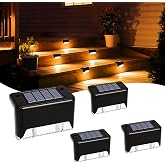 BELIONERA Solar Light Outdoor Garden Home Waterproof Stair Deck Pool Patio Fence Gate Yard Floor Step Railing Window Balcony