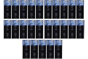 Küssner 25 Pezzi Carta Abrasiva, rete abrasiva: lunghezza 28cm, ampio 11,5cm, grana 120, Griglie per levigatrici a mano, abrasivi per levigatura a secco, nero, A1010-141112