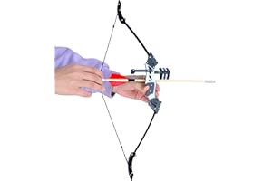 ‎WOLFMAN wolfman Mini Compound Bogen Set Mini Bogen und Pfeil Set für Teenager Autoanhänger Mini Recurve Bogen Set für Bogenschießen Indoor Game Shooting Sammeln Geburtstagsgeschenk