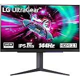 LG 27GR93U UltraGear Gaming Monitor 27" UltraHD 4K IPS HDR 400, 3840x2160, 1ms, G-Sync Compatible, AMD FreeSync Premium Pro 1