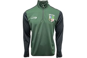 Traditional Craft Lansdowne Mens Ireland 1/4 Zip Top 100% Polyester Long Sleeve Sweatshirt