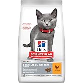 Hills Science Plan Hill&rsquo;S Science Plan Sterilised Kitten Tavuklu Kısırlaştırılmış Yavru Kedi Maması 3 Kg