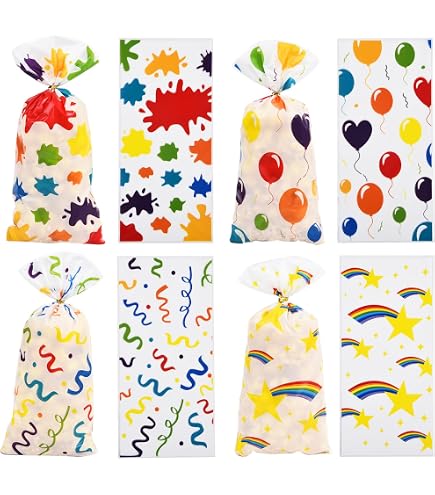 100 Sacchetti Cellophane Trasparenti 25x13 cm Bustine per