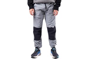 CALBOUNT Jungen Wanderhose Kinder Wasserdicht Trekkinghose Elastische Taille Outdoorhose