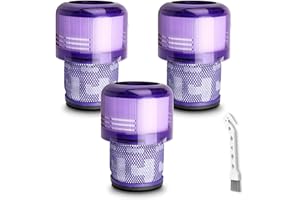 EFOTIML Reemplazo de filtros de vacío de 3 paquetes para Dyson V11 Torque Drive V11 Animal V11 Completo V11 Extra V15 Detectar V15s Detectar Vacuos Submarinos,Comparar con la parte 970013-02